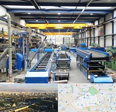 تولید کننده ماشین آلات صنعتی در منطقه 19 تهران 