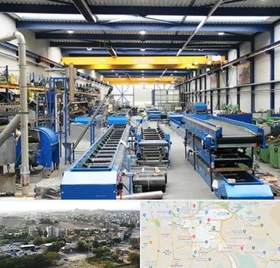 تولید کننده ماشین آلات صنعتی در منطقه 20 تهران 