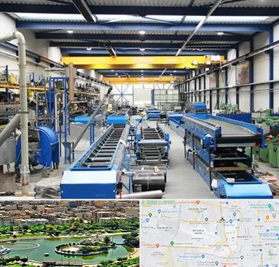 تولید کننده ماشین آلات صنعتی در منطقه 9 تهران 