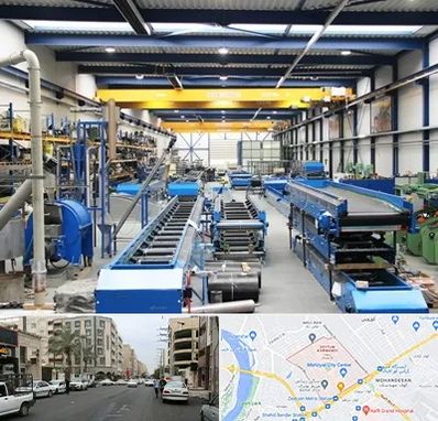 تولید کننده ماشین آلات صنعتی در زیتون کارمندی اهواز 