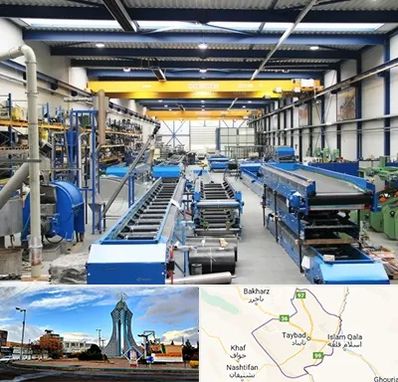 تولید کننده ماشین آلات صنعتی در تایباد