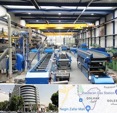 تولید کننده ماشین آلات صنعتی در قلهک 