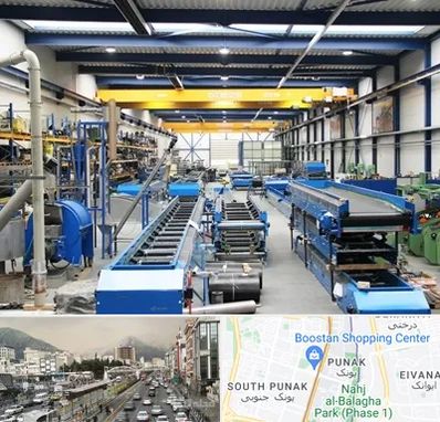 تولید کننده ماشین آلات صنعتی در پونک 