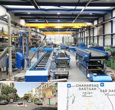 تولید کننده ماشین آلات صنعتی در چهارصد دستگاه 
