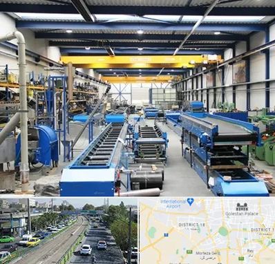 تولید کننده ماشین آلات صنعتی در جنوب تهران 