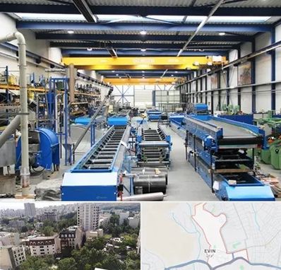 تولید کننده ماشین آلات صنعتی در اوین