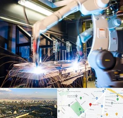 تولید قطعات صنعتی در هنگام 