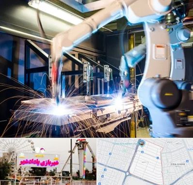 تولید قطعات صنعتی در پادادشهر اهواز
