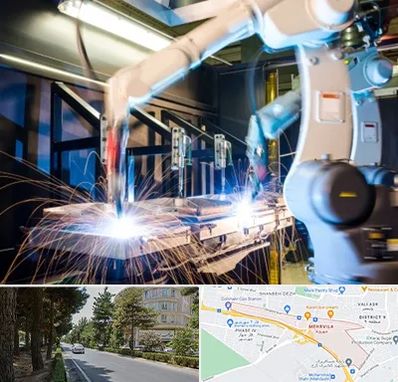 تولید قطعات صنعتی در مهرویلا کرج 