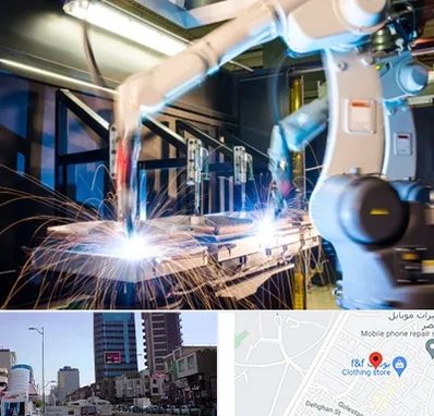 تولید قطعات صنعتی در چهارراه طالقانی کرج 