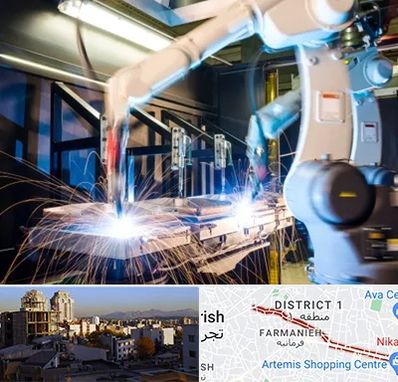 تولید قطعات صنعتی در فرمانیه 