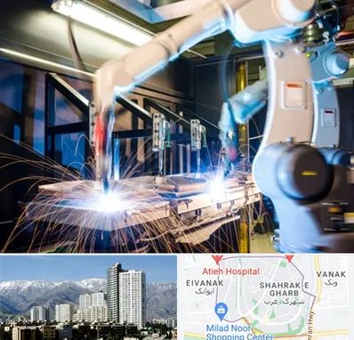 تولید قطعات صنعتی در شهرک غرب 