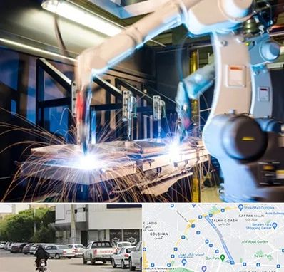 تولید قطعات صنعتی در قدوسی شرقی شیراز 