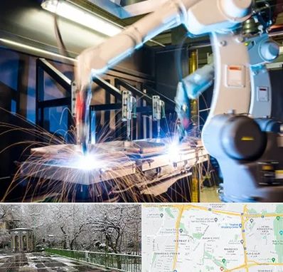 تولید قطعات صنعتی در باغ فیض 