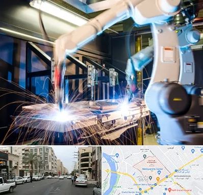 تولید قطعات صنعتی در زیتون کارمندی اهواز 