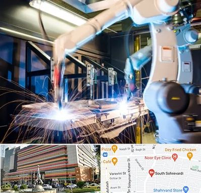 تولید قطعات صنعتی در سهروردی 