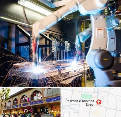 تولید قطعات صنعتی در 15 خرداد