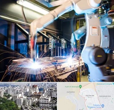 تولید قطعات صنعتی در ولنجک 