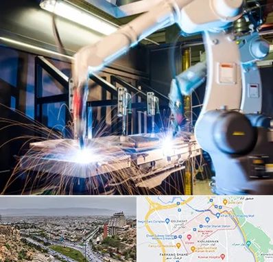 تولید قطعات صنعتی در معالی آباد شیراز 