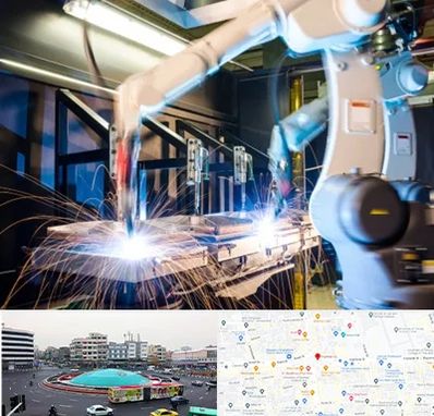 تولید قطعات صنعتی در میدان انقلاب 