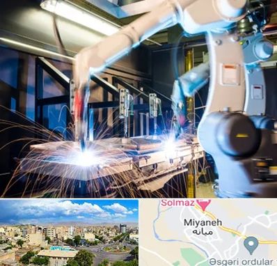 تولید قطعات صنعتی در میانه