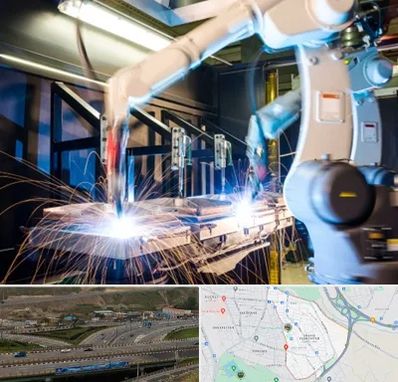 تولید قطعات صنعتی در یاغچیان تبریز