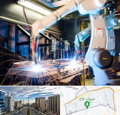 تولید قطعات صنعتی در سعادت آباد 