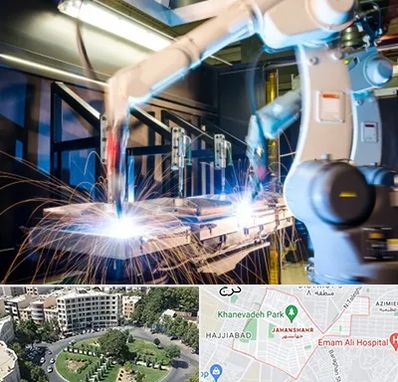 تولید قطعات صنعتی در جهانشهر کرج 