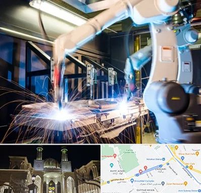 تولید قطعات صنعتی در زرگری شیراز 