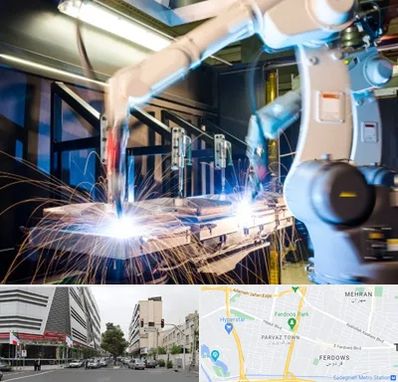 تولید قطعات صنعتی در بلوار فردوس 