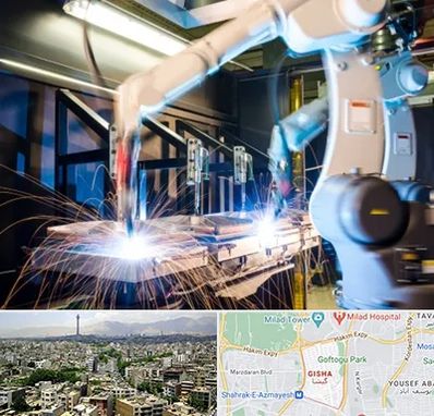 تولید قطعات صنعتی در گیشا 