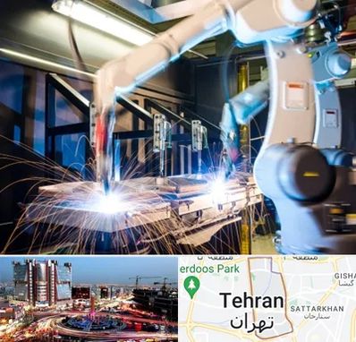 تولید قطعات صنعتی در صادقیه 