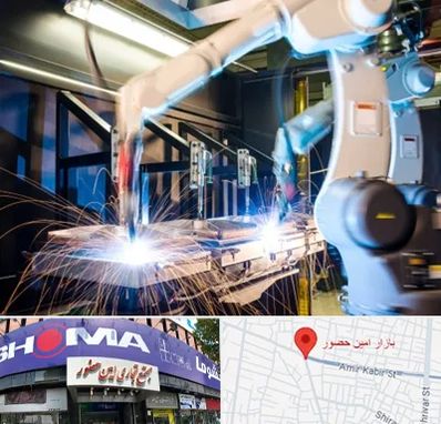 تولید قطعات صنعتی در امین حضور