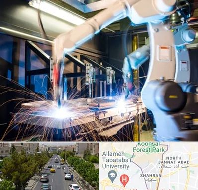 تولید قطعات صنعتی در شهران 