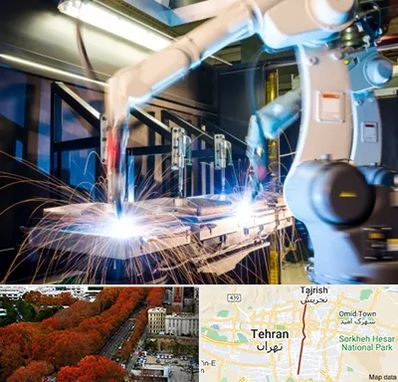 تولید قطعات صنعتی در ولیعصر 