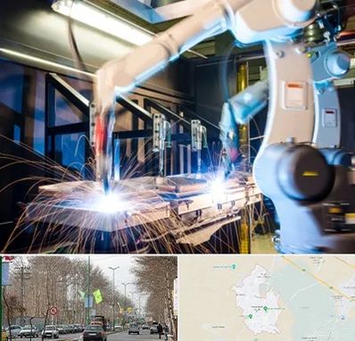 تولید قطعات صنعتی در نظرآباد کرج 