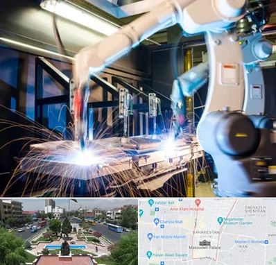 تولید قطعات صنعتی در بهارستان 