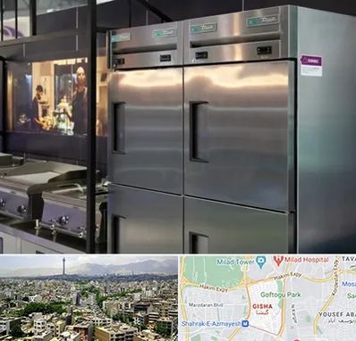 تولید کننده یخچال صنعتی در گیشا 