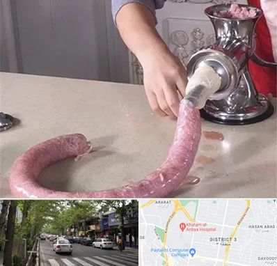 دستگاه سوسیس ساز در ظفر 