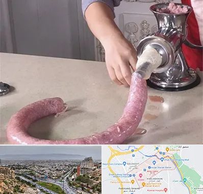 دستگاه سوسیس ساز در معالی آباد شیراز 