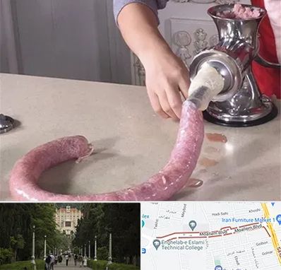 دستگاه سوسیس ساز در بلوار معلم رشت 