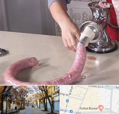 دستگاه سوسیس ساز در تربیت تبریز