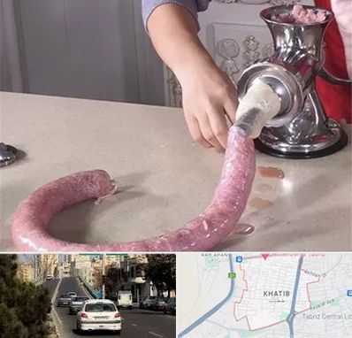 دستگاه سوسیس ساز در خطیب تبریز