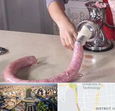 دستگاه سوسیس ساز در استاد معین 