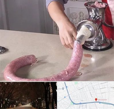 دستگاه سوسیس ساز در ابوریحان تبریز