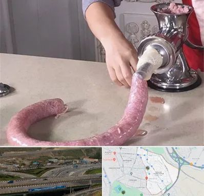 دستگاه سوسیس ساز در یاغچیان تبریز