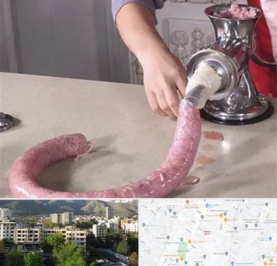 دستگاه سوسیس ساز در دیباجی 