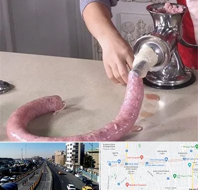 دستگاه سوسیس ساز در پیروزی 