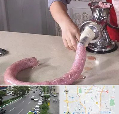 دستگاه سوسیس ساز در ستارخان 