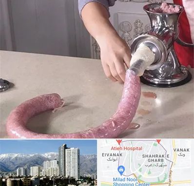 دستگاه سوسیس ساز در شهرک غرب 